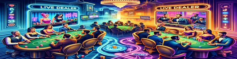 InteraktivitÀt und Spielerlebnis mit echten Dealern